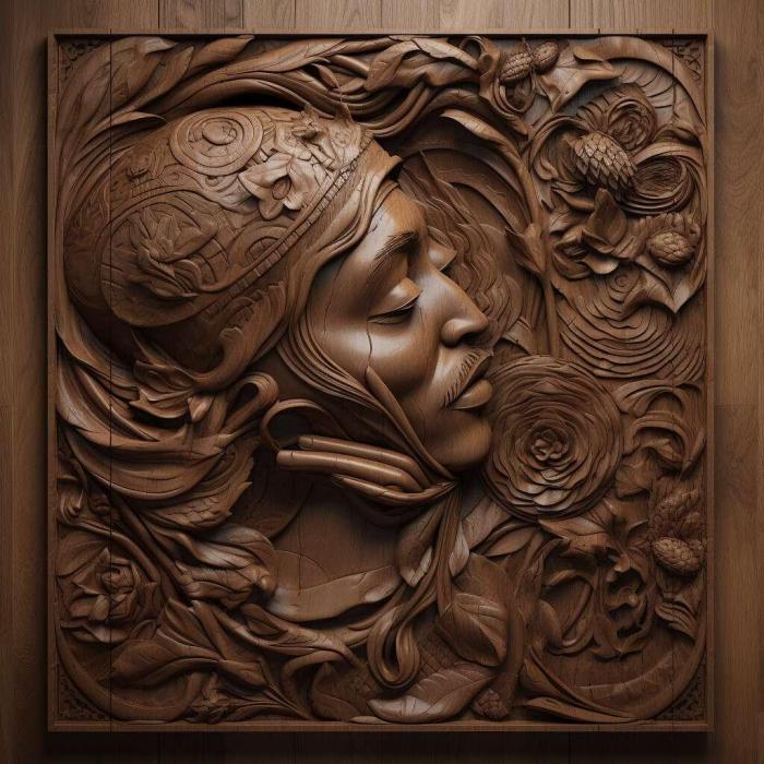 نموذج ثلاثي الأبعاد لآلة CNC 3D Art 